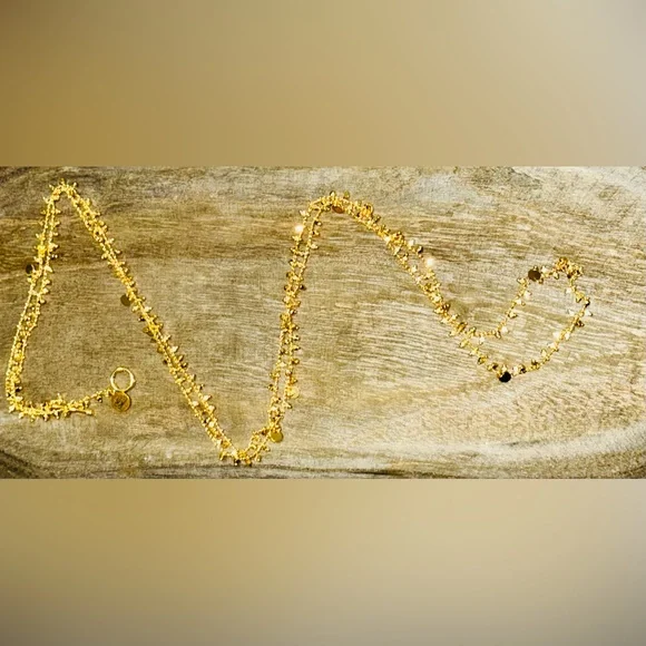 KINSLEY ARMELLE “Maya” Gold Plated Sterling Silver Wrap Bracelet (One Size)… - Picture 5 of 7